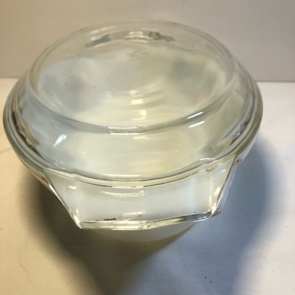 Vintage 1960s Pyrex Jaj Lidded Oval Casserole Dish Vegetable Pattern - Picture 13 of 16